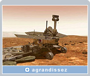 Le robot martien Spirit envoie sur Terre des photos du sol de haute résolution. Les solutions graphiques NVIDIA permettent à la NASA de reconstituer la surface en réalité virtuelle photoréaliste à partir de ces informations et d’autres données qui lui ont été transmises. Cette image, utilisée avec l’aimable autorisation de l’équipe NASA/JPL/Cornell/Maas Digital LLC, a été créée à l’aide d’une solution graphique NVIDIA.