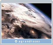 Les effets photoréalistes, rendus possibles par les solutions graphiques NVIDIA, sont la marque de fabrique de Zoic, comme illustré dans cette vue incroyable de Battlestar Galactica qui semble avoir été filmée depuis l’espace.