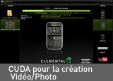 CUDA pour la création Vidéo/Photo