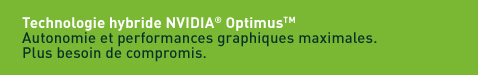 Technologie NVIDIA Optimus