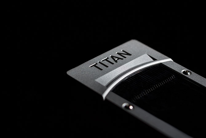Design unique de la carte graphique GeForce GTX TITAN Black