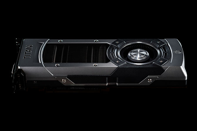 Vue détaillée de la conception exceptionnelle de la GeForce GTX TITAN Black